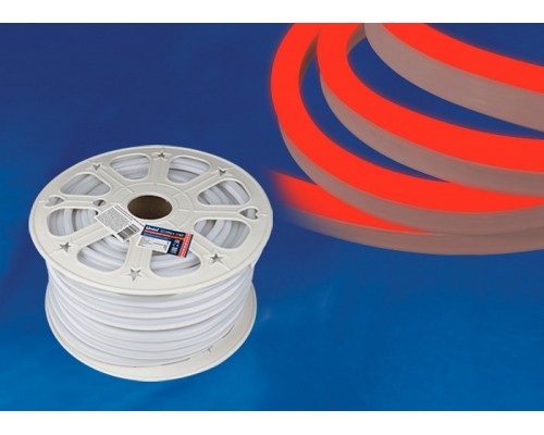 Лента светодиодная Uniel ULS-N21-2835 ULS-N21-2835-120LED/m-8mm-IP67-220V-8W/m-50M-RED бобина Лента светодиодная Uniel ULS-N21-2835 ULS-N21-2835-120LED/m-8mm-IP67-220V-8W/m-50M-RED бобина