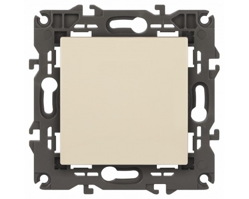 Выключатель одноклавишный без рамки Эра Эра Elegance 14-1111-02