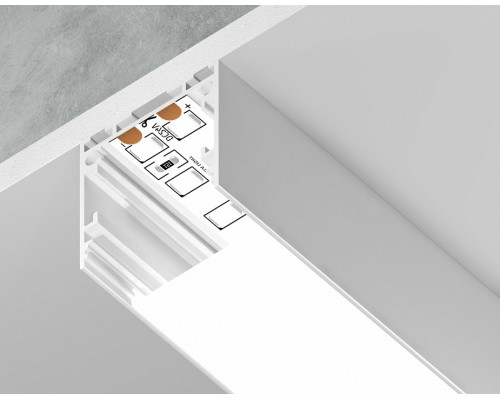 Короб накладной Ambrella Light Profile System GP GP2500WH Короб накладной Ambrella Light Profile System GP GP2500WH