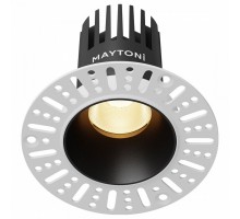 Встраиваемый светильник Maytoni Dip DL119-10W-2.7K-TRS-B