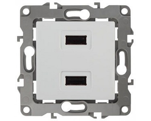 Розетка USB, без рамки Эра Эра 12 12-4110-01