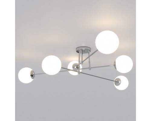 Потолочная люстра Eurosvet Netz 30181/6 хром