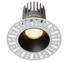 Встраиваемый светильник Maytoni Technical  DL119-10W-3K-TRS-B