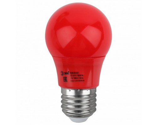 Лампа светодиодная Эра  E27 3Вт 3000K ERARL50-E27