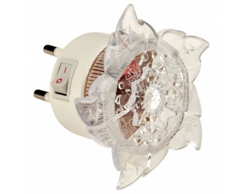 Ночник Uniel DTL-308 DTL-308-Цветок/RGB/4LED/0,5W Ночник Uniel DTL-308 DTL-308-Цветок/RGB/4LED/0,5W