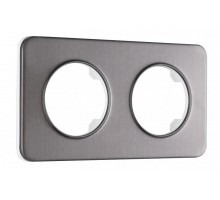 Рамка на 2 поста Arte Milano am-502.07 502.07-2.grey