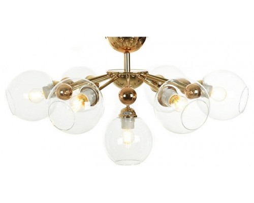 Люстра на штанге LUMINA DECO Devoli LDC 8040-7 F.GD+PR Люстра на штанге LUMINA DECO Devoli LDC 8040-7 F.GD+PR
