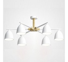 Люстра на штанге Imperiumloft Noa White By Imperiumloft NOA01
