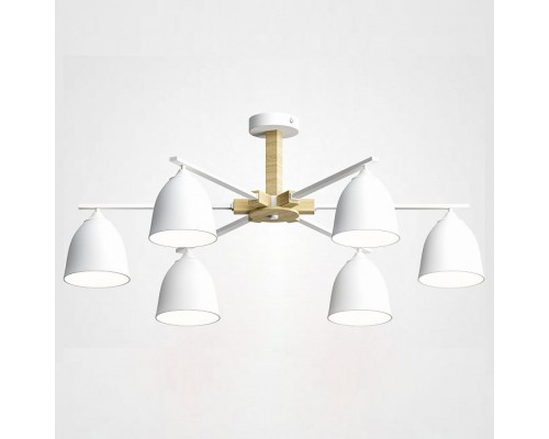 Люстра на штанге Imperiumloft Noa White By Imperiumloft NOA01 Люстра на штанге Imperiumloft Noa White By Imperiumloft NOA01