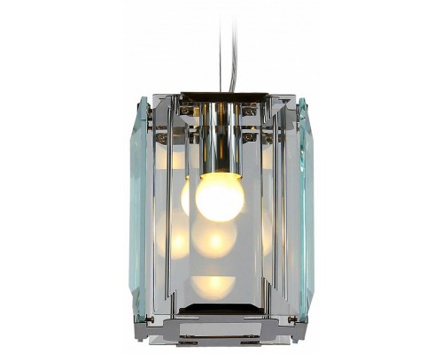 Подвесной светильник Ambrella Traditional 6 TR5107 CH/CL хром/прозрачный E27/1 max 40W 150*150*1200 Подвесной светильник Ambrella Traditional 6 TR5107 CH/CL хром/прозрачный E27/1 max 40W 150*150*1200