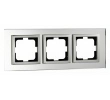 Рамка на 3 поста Mono Electric Style Glass 107-700000-162