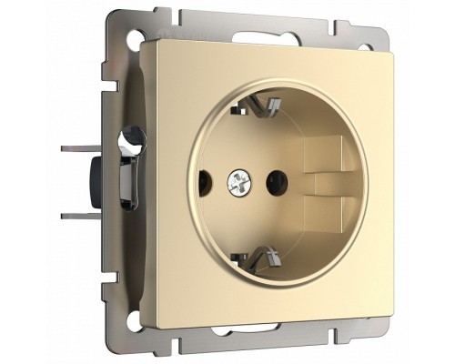 Розетка с заземлением без рамки Werkel W117 8 W1171011 Розетка с заземлением без рамки Werkel W117 8 W1171011