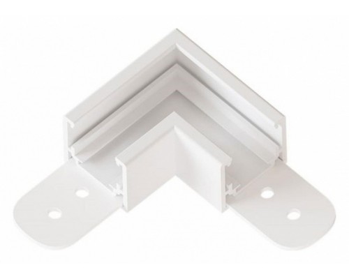 Соединитель угловой L-образный для треков накладных Arte Lamp Optima A740633 Соединитель угловой L-образный для треков накладных Arte Lamp Optima A740633