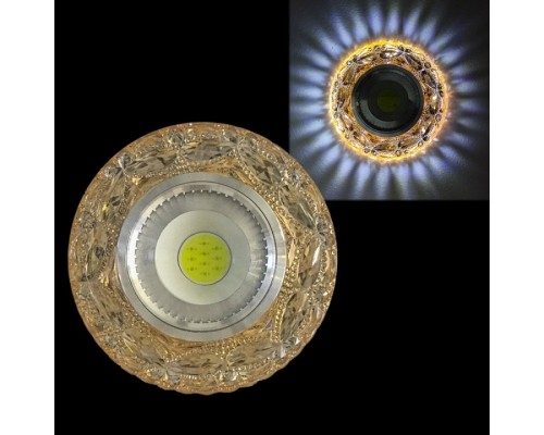 Встраиваемый светильник  42040-9.0-001PL MR16+LED3W TEA