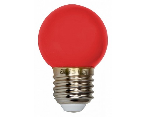 Лампа светодиодная SLB-LED-3 E27 220В 4Вт красный 405-112 Лампа светодиодная SLB-LED-3 E27 220В 4Вт красный 405-112