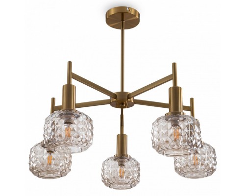 Люстра на штанге Freya Fero FR5366CL-05BS