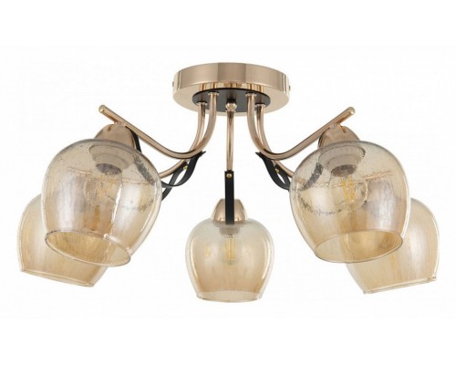 Потолочная люстра Arte Milano AMALFI-322306 322306/5 FG+BK Потолочная люстра Arte Milano AMALFI-322306 322306/5 FG+BK