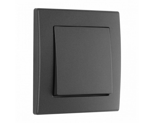 Выключатель одноклавишный Arte Milano SET06-1 SET06-1-30-1 black