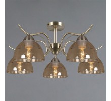 Люстра на штанге ILLUMICO AREZZO IL0733-5CSQ-25 AB AREZZO