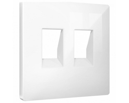 Накладка для розетки RJ-11 или RJ-45 Ambrella Volt ALFA AP1121