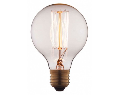 Лампа накаливания Loft it Эдисон E27 40Вт 2400-2800K G8040-67735 Лампа накаливания Loft it Эдисон E27 40Вт 2400-2800K G8040-67735