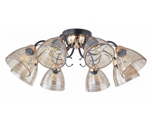 Потолочная люстра Arte Milano Napoli-1234 331234/8 BK+FGD