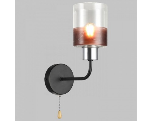 Бра Imex MD.2727 MD.2727-1-W-BK+CH Бра Imex MD.2727 MD.2727-1-W-BK+CH