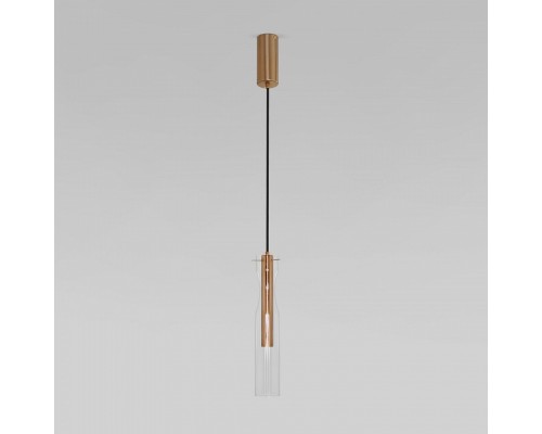 Подвесной светильник Eurosvet Swan 50254/1 LED латунь Подвесной светильник Eurosvet Swan 50254/1 LED латунь