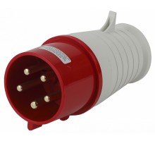 Вилка прямая 3P+PE+N Эра  V-32-3P-PE-N-IP44