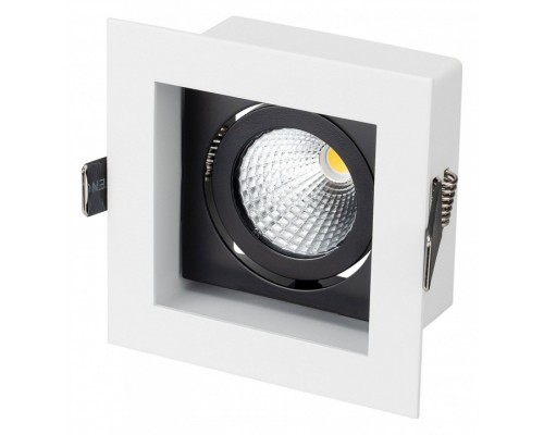 Встраиваемый светильник Arlight CL-KARDAN-S102x102-9W Warm (WH-BK, 38 deg) Встраиваемый светильник Arlight CL-KARDAN-S102x102-9W Warm (WH-BK, 38 deg)