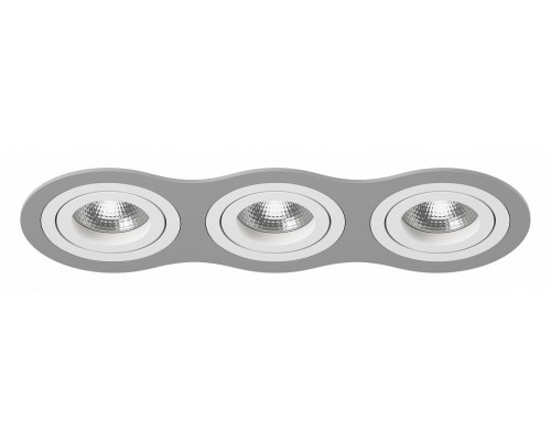 Встраиваемый светильник Lightstar Intero 16 triple round i639060606 Встраиваемый светильник Lightstar Intero 16 triple round i639060606