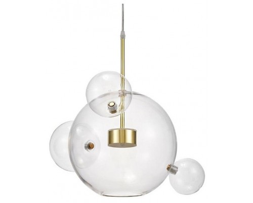 Подвесной светильник LUMINA DECO Neroni LDP 6016-3+1 GD Подвесной светильник LUMINA DECO Neroni LDP 6016-3+1 GD