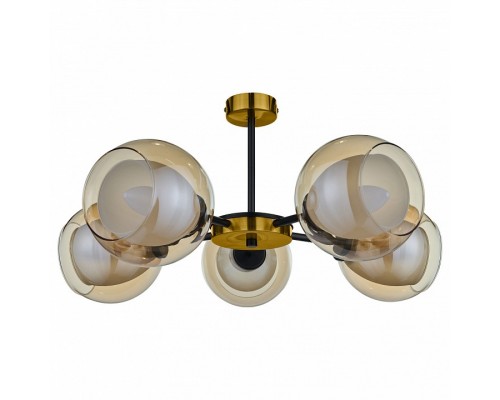 Люстра на штанге 33 идеи S12AM CHN800S.05.17BL.PA-S12AM