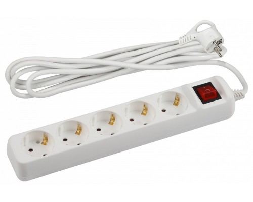 Удлинитель с выключателем Эра  U-5es-3m-3x1,5