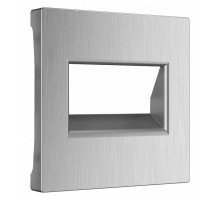 Накладка для розетки Ethernet RJ-45 Werkel серебряный рифленый W1191109