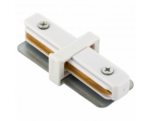 Соединитель линейный для треков Denkirs DK Track White TR1101-WH Соединитель линейный для треков Denkirs DK Track White TR1101-WH