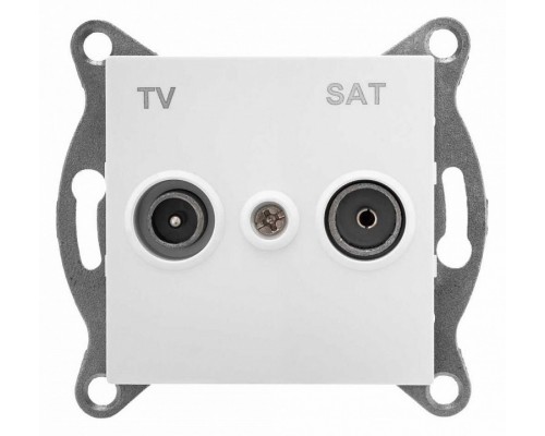 ТВ-розетка и SAT-розетка оконечная без рамки Gusi Electric UGRA С11TS1-028 ТВ-розетка и SAT-розетка оконечная без рамки Gusi Electric UGRA С11TS1-028