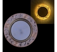 Встраиваемый светильник 53623-9.0-001ML GX53+LED3W CP