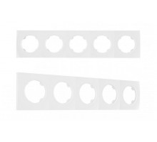 Рамка на 5 постов Arte Milano am-502.04 502.04-5.white