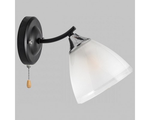 Бра Imex MD.1092 MD.1092-1-W BK+CH Бра Imex MD.1092 MD.1092-1-W BK+CH