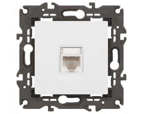 Розетка Ethernet RJ-45 без рамки Эра Эра Elegance 14-3107-01М