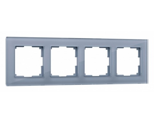 Рамка на 4 поста Werkel Favorit (серый) W0041115 Рамка на 4 поста Werkel Favorit (серый) W0041115