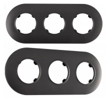 Рамка на 3 поста Arte Milano am-502.08 502.08-3.black