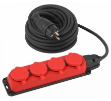 Удлинитель Эра  UK-4e-3x1,5-10m-IP44(KG)