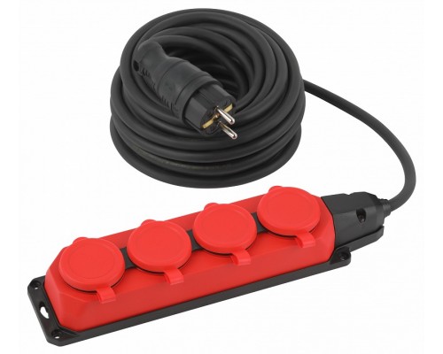 Удлинитель Эра  UK-4e-3x1,5-10m-IP44(KG)