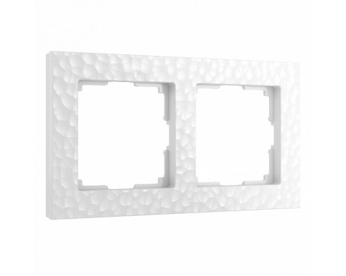 Рамка на 2 поста Werkel Hammer W0022401 (белый) Рамка на 2 поста Werkel Hammer W0022401 (белый)
