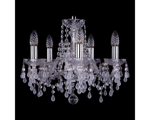 Подвесная люстра Bohemia Ivele Crystal 1410 1410/5/141/Ni/V0300 Подвесная люстра Bohemia Ivele Crystal 1410 1410/5/141/Ni/V0300