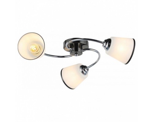 Люстра на штанге Imex MD.0086 MD.0086-3-S-CR+PBK Люстра на штанге Imex MD.0086 MD.0086-3-S-CR+PBK