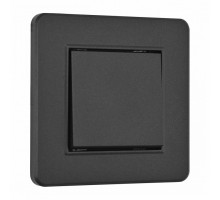 Выключатель одноклавишный Arte Milano SET16-1 SET16-1-30-1 black