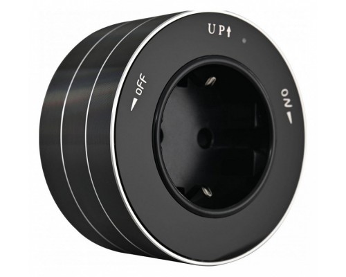 Розетка с заземлением на треке Arte Milano Am-track-sockets 380011TS/ES Black Розетка с заземлением на треке Arte Milano Am-track-sockets 380011TS/ES Black
